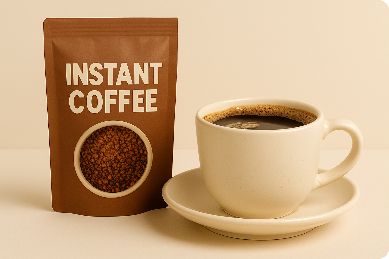 instant coffee