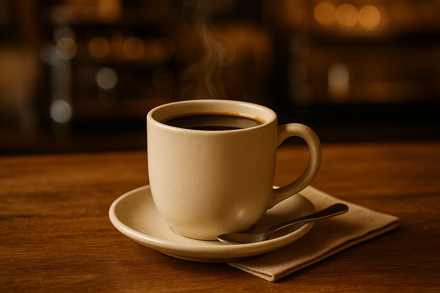 black coffee