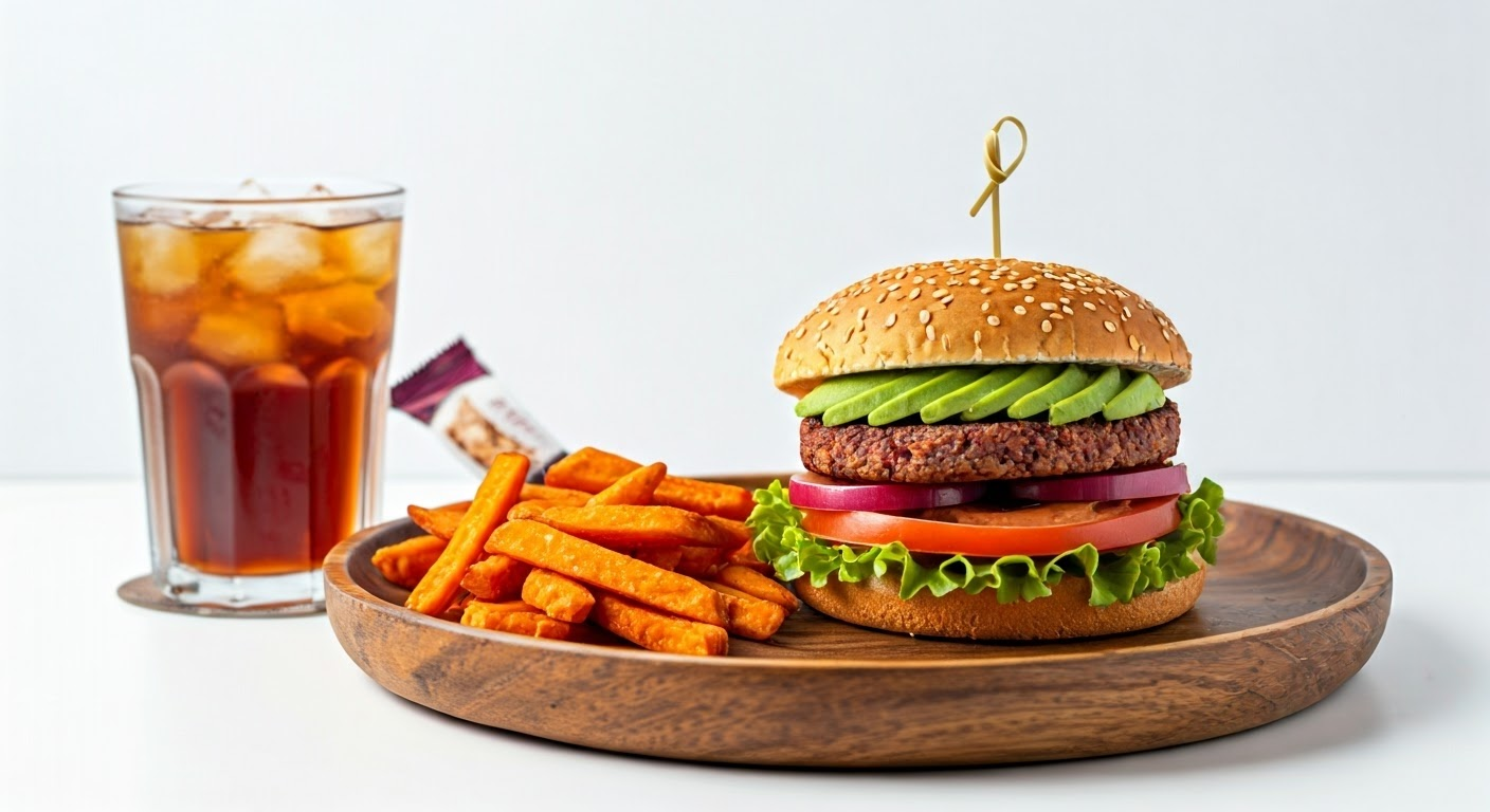 veganburgermealwithadrinkandsnackbar-wide