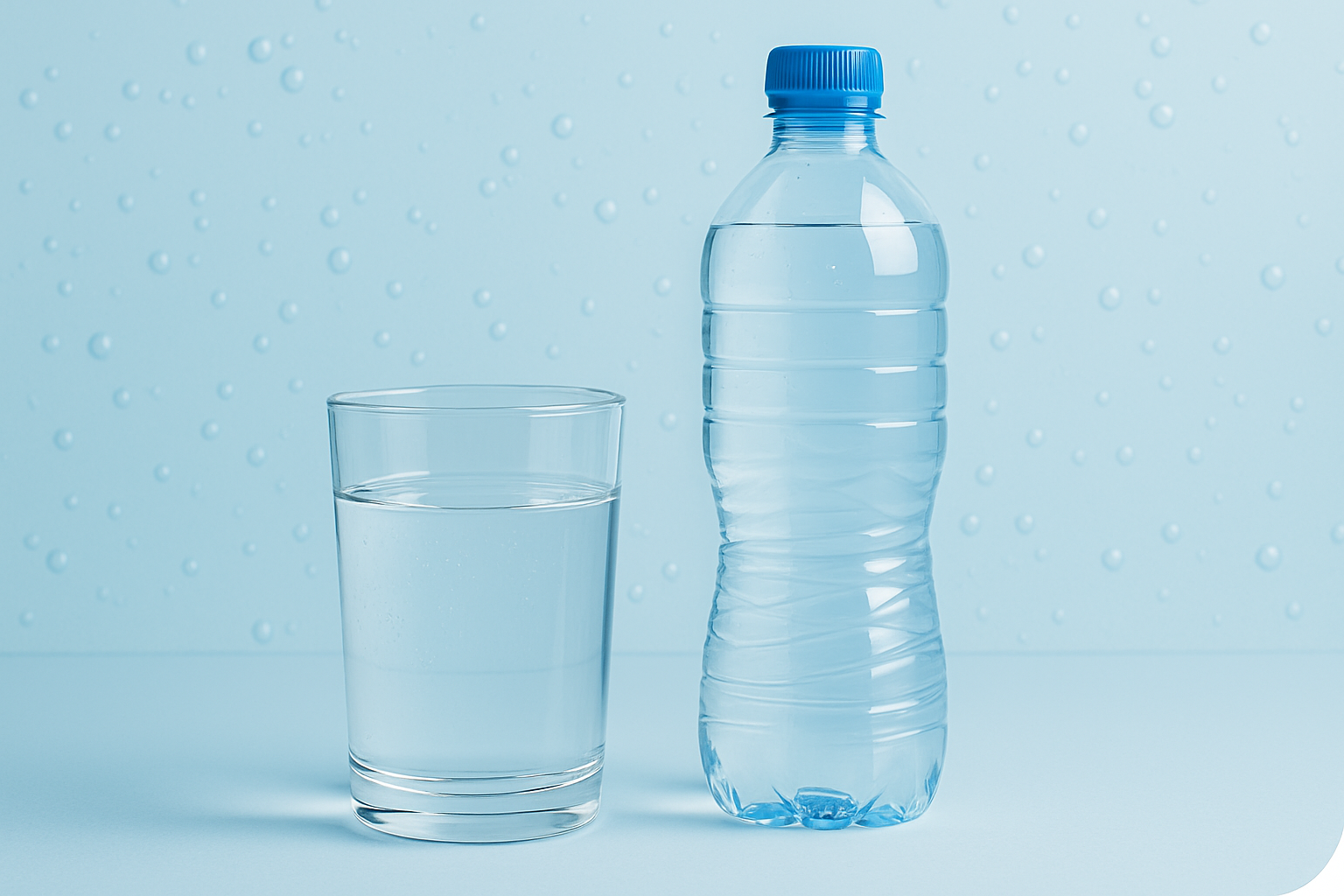 drinking water