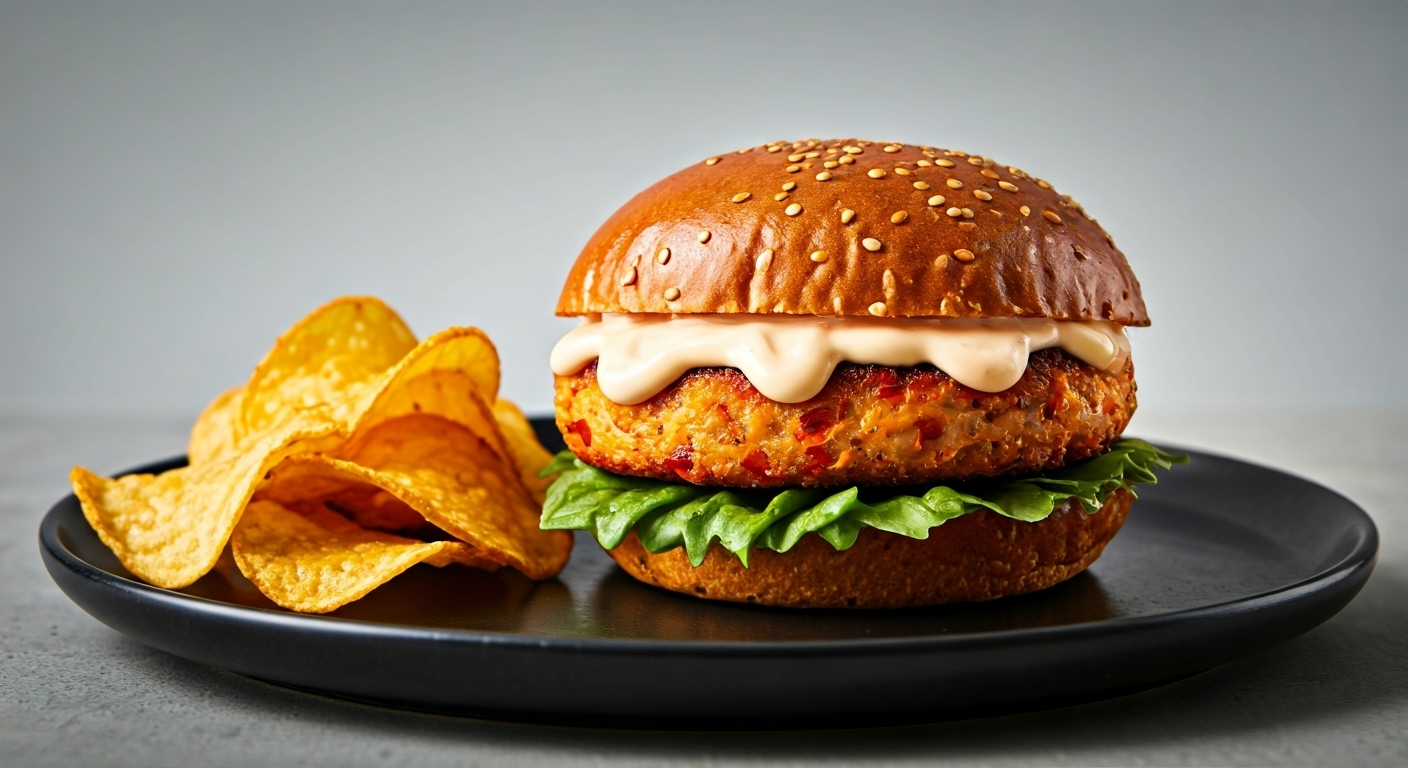 spicyfishburgerwithcrispychips-burgerandchips-wide